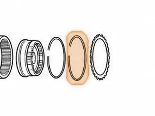 Snap Ring, L4N71B Overdrive Drum Top Pressure Plate — Part # 53861