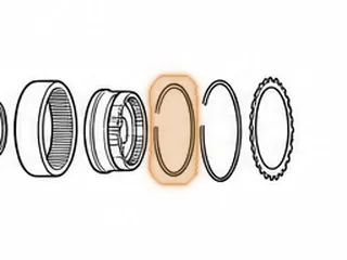 Snap Ring, L4N71B Holds Overdrive Ring Gear To Hub — Part # 53868
