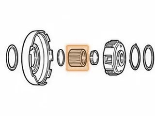 Sun Gear, L4N71B Overdrive (33 Teeth) (For 3 Gear Planet) — Part # 53610A