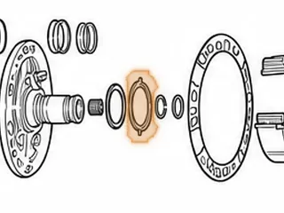 Race, L3N71B / L4N71B Direct Drum To Support (2 Tab) — Part # 53225