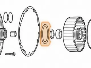 Washer, C-6 Stator Support .089” (Metal) — Part # 36210C