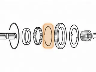 Snap Ring, E4OD Holds Overdrive Sprag To Drum — Part # 36864