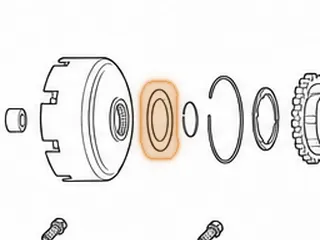 Shim, C-6 Sun Shell Saver (Fits Between Shell & Snap Ring) Sonnax — Part # S36243S