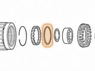 Washer, C-6/E4OD Sprag To Snap Ring — Part # 36286
