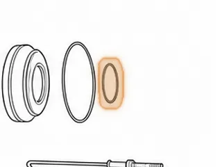 Lathe Cut Seal, C-6/E4OD Reverse Clutch (Inner) 1968-95 — Part # 36338