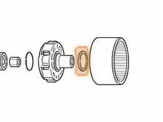 Bearing W/Races, 5R110W Overdrive Planet To Hub 2003-Up — Part # 36217