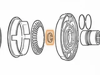 Ball Bearing, E4OD/4R100 (Presses In Center Support) Aftermarket Type (1.000”ID, 2.000”OD) — Part # 36224