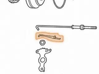 Kickdown Lever, C-6 (Internal) L1976-UP — Part # 36991-1
