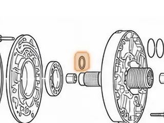 Ring, 5R110W Stator (Front) (Teflon) — Part # 36178AT