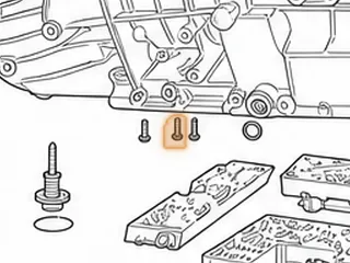 Shim Kit, E4OD/4R100 Center Support Bolt To Case (Aluminum)(10 Pieces)(Sonnax) — Part # 36783-SK
