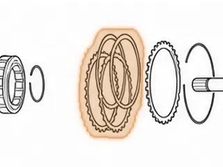 Steel, E4OD/4R100 Coast Clutch (.080”)(60 Teeth) 1989-Up (For Cast Iron Drum) — Part # 36132