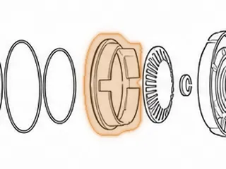 Piston, E4OD/4R100 Intermediate Clutch (Aluminum) — Part # 36962