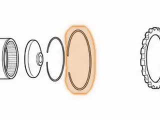Snap Ring, 5R110W Holds Low Diode In Case (.075” Thick) 2003-04 — Part # 36892