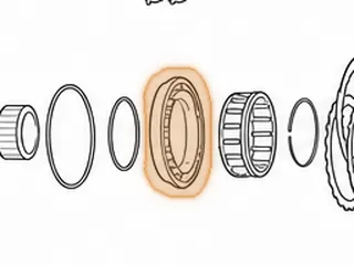 Piston, E4OD/4R100 Direct Clutch (Cast # E9TP-7A262-CA) (Used With A Washer Type Direct Drum) 1989-98 — Part # 36965E