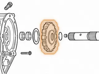 Gear, 4R100 Parking (Bearing Type) 1999-Up — Part # 36690B