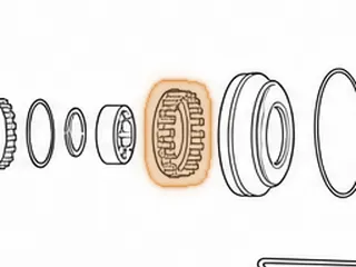 Springs W/Retainer, C-6/E4OD Reverse Clutch Return (3.00”ID)(4.925”OD) L1986-Up — Part # 36976B