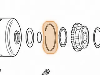 Snap Ring, C-6/E4OD Holds Rear Planet In Reverse Hub 1998-Up — Part # 36888A