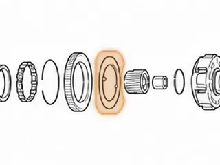 Washer, E4OD Overdrive Planet To Overdrive Sprag (W/2 Inner Tabs) (Plastic) 1997-98 — Part # 36214A