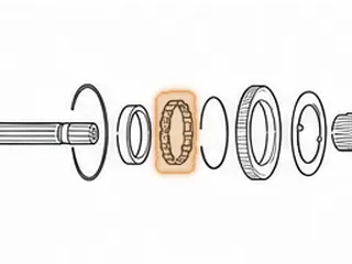Sprag, E4OD Overdrive (12 Rollers) Plastic Cage (4.080”OD) 1995-Up (Can Use 86656A) — Part # 36650BA
