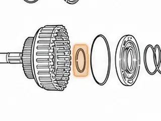 Lip Seal, AOD/AODE/4R70W/4R75W/4R70E/4R75E Forward Clutch (Inner) 1980-Up — Part # 76334
