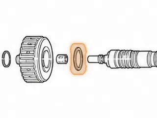Bearing W/Races, AODE/4R70W Direct Drum (Rear)(.135” Thick)(2.620”OD) 1992-03… — Part # 76229B