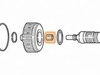 Bushing, AOD Direct Clutch Drum (W/Cast Iron Drum) 1980-89 — Part # 76038