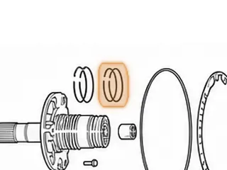 Ring, 4R70W/4R75W/4R70E/4R75E Stator (Forward Clutch) 2.374”OD (Teflon) 2004-Up — Part # 76181G