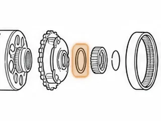 Bearing, 4T40E Reaction Planet to Input Sun Gear 1995-11 — Part # 14238A