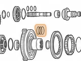 Ring, 4T40E Driven Sprocket Support (Vespel)(Teflon) 1995-11 — Part # 14179AT