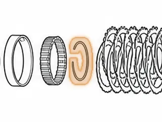 Snap Ring, 4T40E Holds Direct Clutch Spring Retainer In Drum 1995-11 — Part # 14879A
