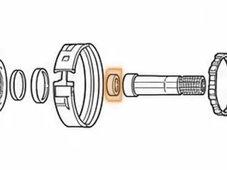 Bushing, 4T40E Final Drive Sun Gear Shaft (Front) 1995-11 — Part # 14062A