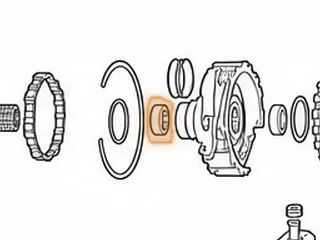 Bushing, 4T40E Forward Drum Support (Front & Rear) 1995-11 — Part # 14054A