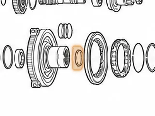 Bushing, 4T40E Driven Sprocket Support (Rear) 1995-11 — Part # 14045A