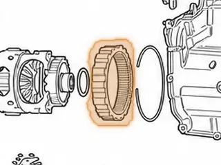 Ring Gear, 4T40E Final Drive (78 Teeth, Right Angled) 1997-11 — Part # 14598A