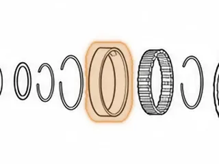 Piston, 4T40E Direct Clutch (Outer)(Bonded) 1995-11 — Part # 14965A