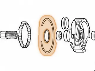 Snap Ring, 4T40E Holds Forward Drum Support to Case 1995-11 — Part # 14883A