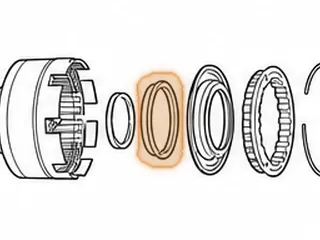 Piston, 4T40E Reverse Clutch (Inner)(Bonded)(Not Reusable if Taken Out) 1995-11 — Part # 14338A
