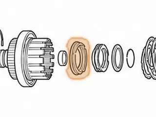 Piston, 4T40E Coast Clutch (Inner)(Bonded) 1995-11 — Part # 14969A