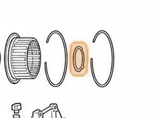 Washer, 4T40E Forward Hub to Forward Drum (Plastic, 3 Tab) 1995-11 — Part # 14232A