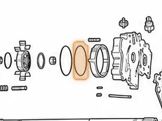 O-Ring, 440-T4/4T60E/4T65E Pump Slide 1983-Up — Part # 84313