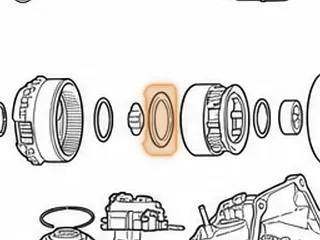 Bearing, 440-T4/4T60E/4T65E Front Planet to Rear Planet 1983-Up — Part # 84238