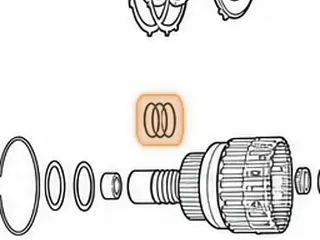 Ring, 440-T4/4T60E/4T65E Input Shaft (Teflon) 1983-Up — Part # 84177T