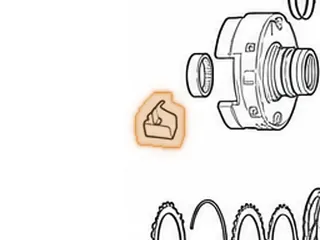 Scoop, 440-T4/4T60E/4T65E Chain Scavenging(2nd Design)(For 35T Sprocket) L1985-Up — Part # 84702C