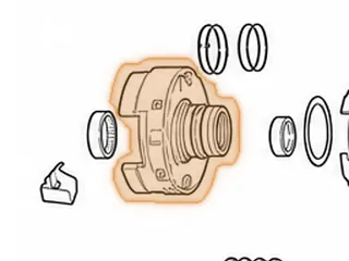 Support, 4T60E Driven Sprocket 1992-Up — Part # 84713C