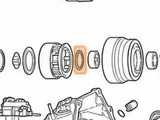 Bearing, 440-T4/4T60E/4T65E Rear Planet to Sun Gear Drum 1983-Up — Part # 84251