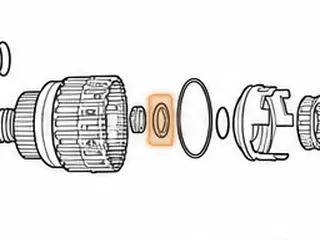 Washer, 440-T4 Input Drum (Rear)(4 Tab) 1983-88 — Part # 84232