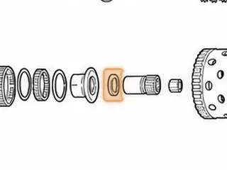 Spacer, 440-T4 Input Sun Gear .497” 1983-84 — Part # 84619
