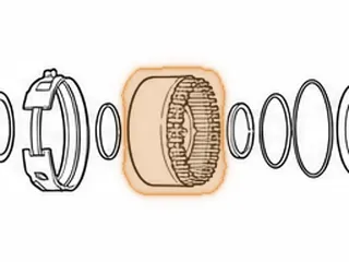 Drum, 440-T4 2nd Clutch (5 Clutch)(W/6 Lube Holes in Bore) L1985-86 — Part # 84552A