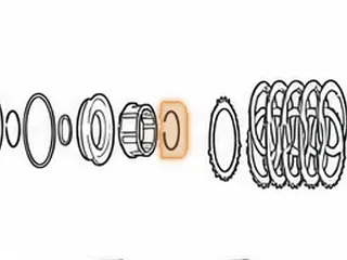 Snap Ring, 440-T4/4T60E/4T65E Holds 3rd Clutch Pressure Retainer (Use 84877) — Part # 84879