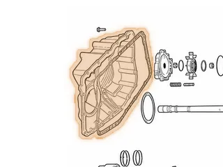 Gasket, 4T60E Side Pan (Outer)(Bonded) 1994-Up — Part # 84301EW